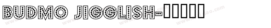 Budmo Jigglish字体转换